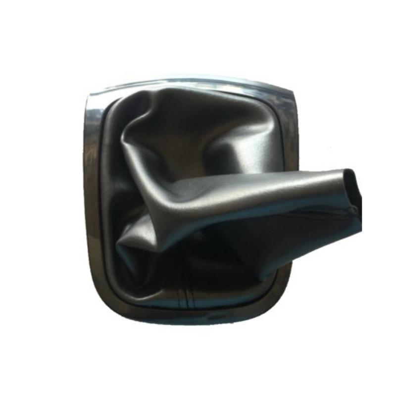 Чехол Gear Gaiter для Renault Megane 3 Fluence 2009-2016, искусственная кожа черного и серого цвета, OEM 969358108R