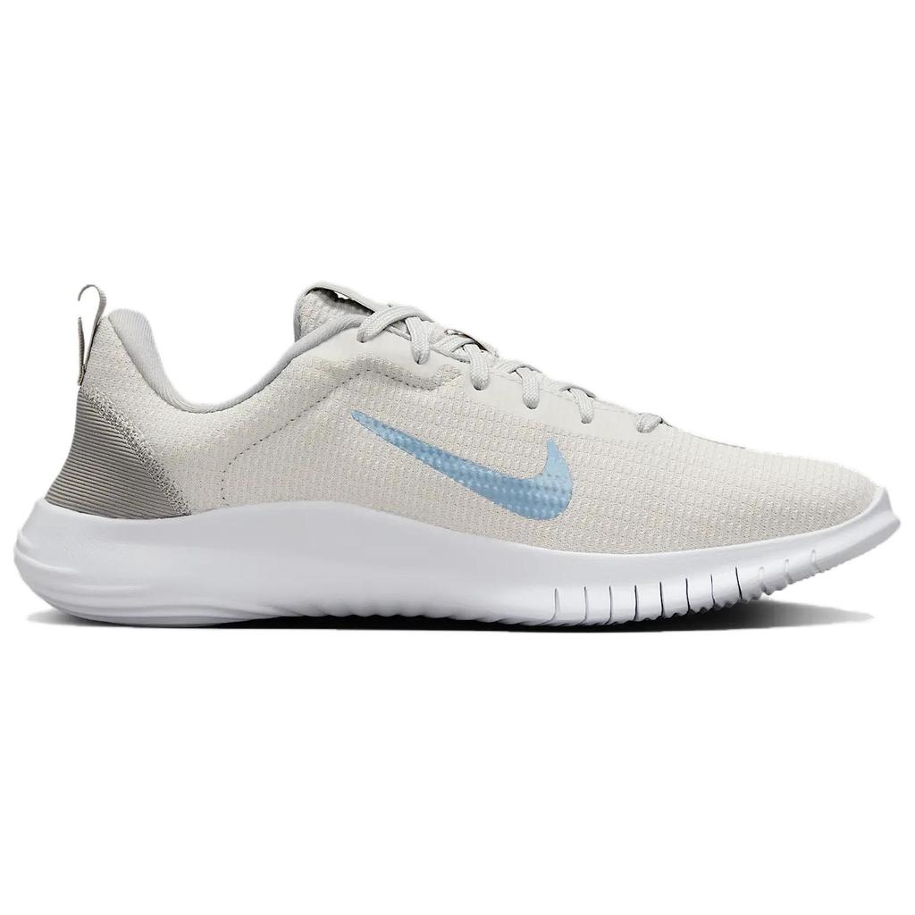 Nike Кроссовки женские Flex Experience Run 12 Photon Dust Psychic Blue серые светло-дымчато-серые белые DV0746-007
