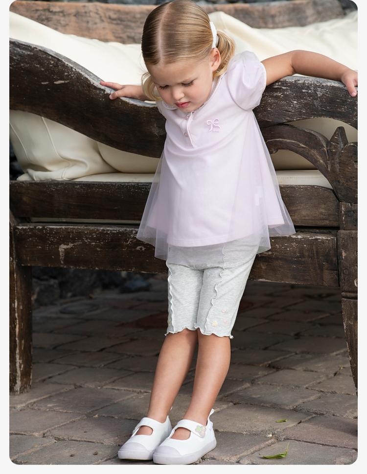 Davidella Girls' Antibacterial and Mite Resistant Leggings