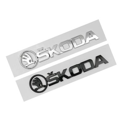 3D Буквенная Наклейка Наружная Наклейка на Багажник Автомобиля для Superb Fabia Kamiq Kodiaq Karoq Octavia Citigo Yeti Rapid Аксессуары
