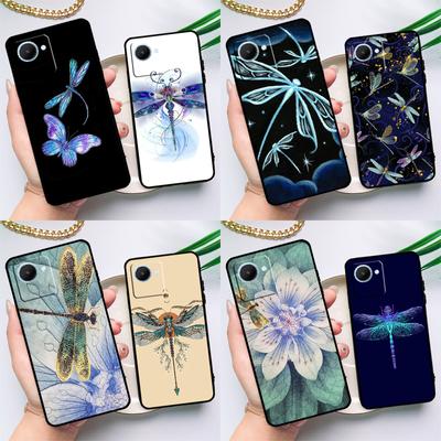Чехол Dragonfly Animal Art для Realme C55 C33 C31 C35 C30 C11 C15 C25s C21Y GT Neo 5 3T 2T 8 9 10 11 Pro Plus