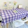 Скатерть в клетку, скатерть, коврик для стола, пылезащитная скатерть для обеденного стола, защитная ткань для мебели, коврик для пикника, коврик для туалетного столика