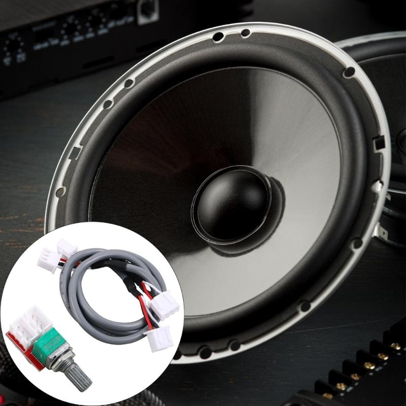 DIY Плата-адаптер с двойным потенциометром 50K для регулировки громкости музыки, с экранированным кабелем 300 мм, для силовых проектов