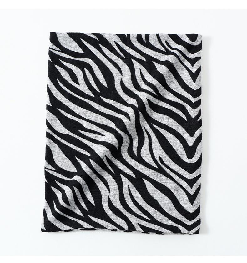 Двухслойный шарф-манишка в корейском стиле: Унисекс Осенне-зимний шарф и эластичная повязка на голову