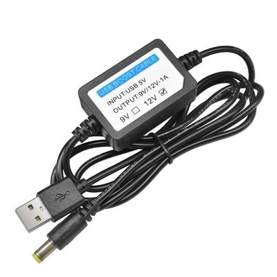 1 шт. USB-кабель-усилитель, мобильный источник питания 5 В - 12 В, кабель питания 1 А, Dkp-01, может обеспечить удобное преобразование