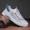 Мужская обувь осенняя дышащая спортивная обувь для бега сетчатая удобная модная повседневная обувь для отдыха на открытом воздухе с низким верхом прилив с белыми туфлями для мужчин