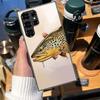 Рыбалка на форель Чехол для Samsung S23 S22 Ultra S24 FE S25 Edge Телефон Galaxy S21 S20 FE S10 Plus Чехол Роскошная крышка Силиконовый F