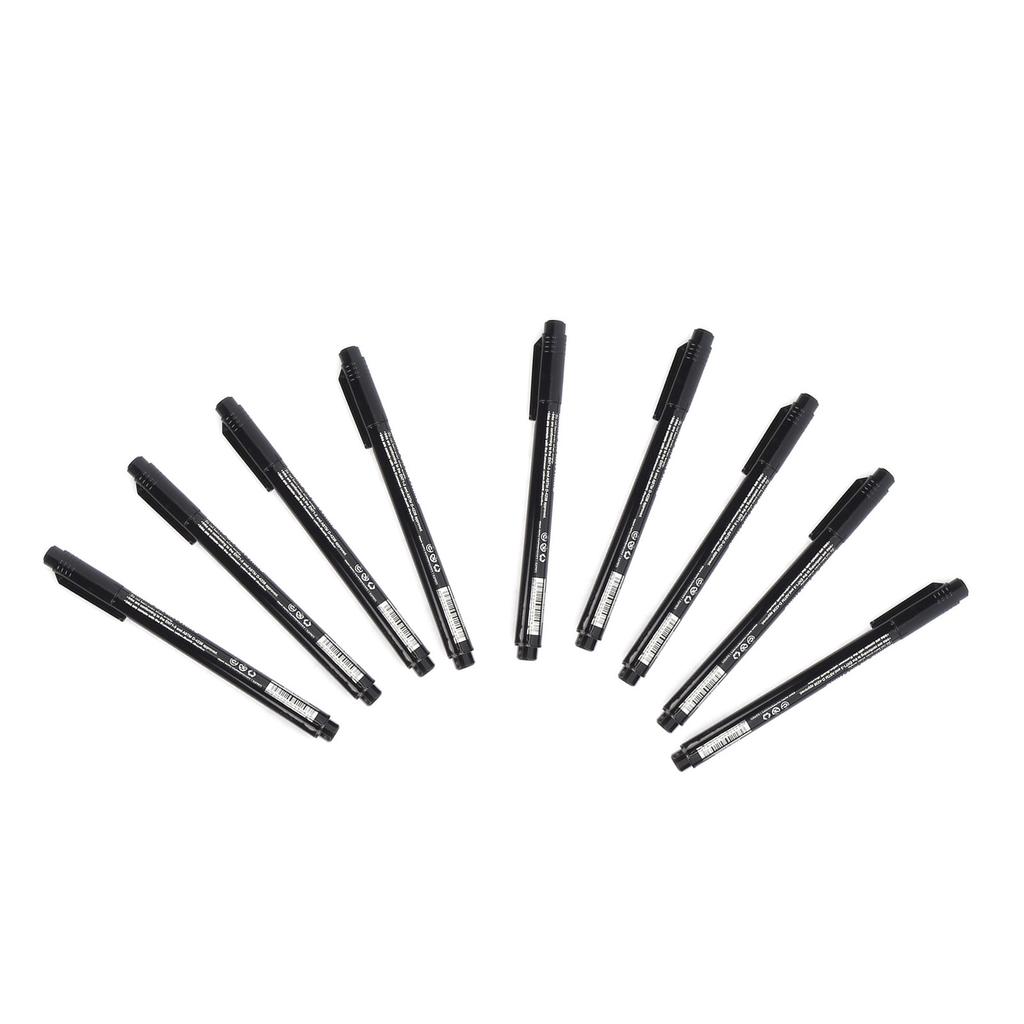 Needle Pens Waterproof Black Ink Multiliner Fine Point Drawing Pens for Sketching Technical Painting Scrapbooking Gift