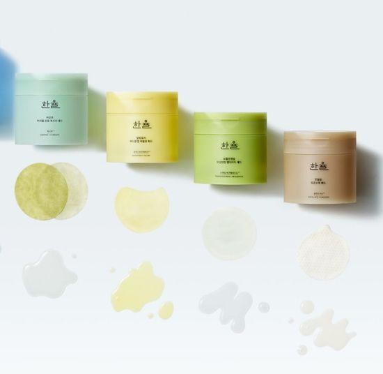 Hanyul Блокнот 60+10 листов План 4 типа на выбор (Молодая полынь Успокаивающий/Лунный юдзу Вита Осветляющий)