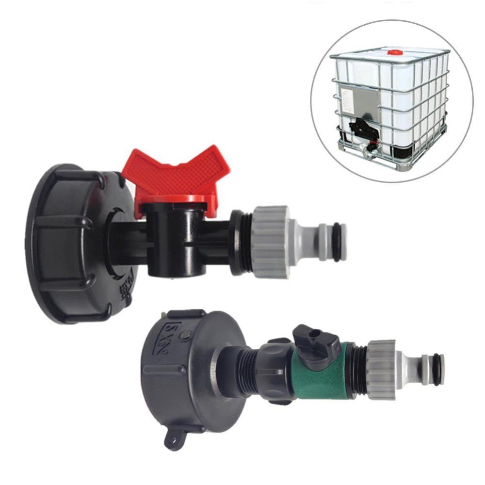 Garden IBC Tank Adapter 3/4'' Thread Quick Valve Connector Durable IBC Connector  IBC accessories