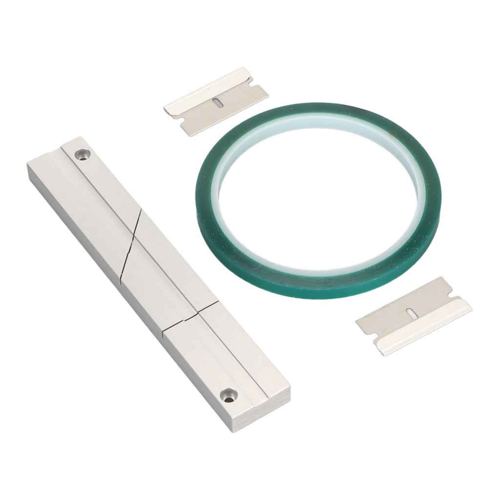 1 4 10 Inch Tape Splicing Set Professional Tape Splicing Block with Er Tape and 2 Cutting Blades for Revoxsonido 1 4