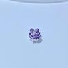 14K Gold-Plated Clover Zircon Spacer Bead Pendant for DIY Jewelry