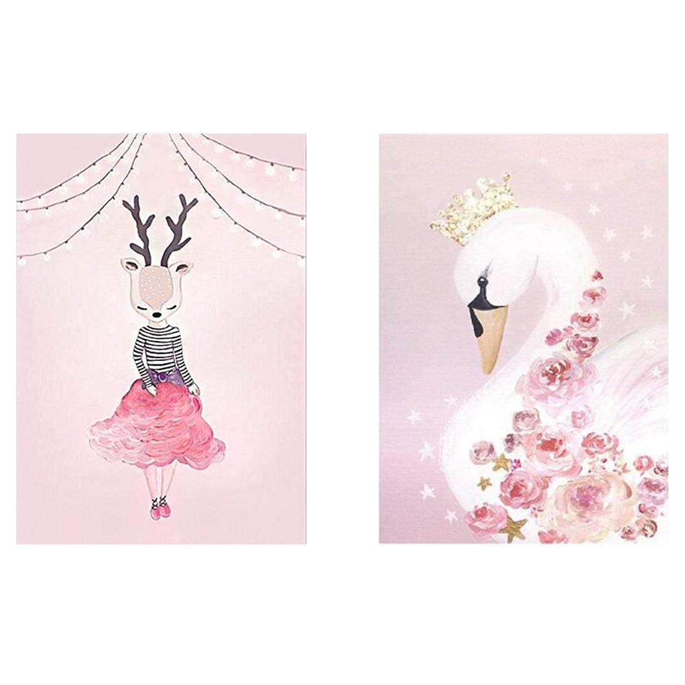 Набор для алмазной живописи Panta Store, набор для вышивки 5D, набор для вышивки крестом из драгоценных камней, мозаика с животными, 3D круглый бриллиант