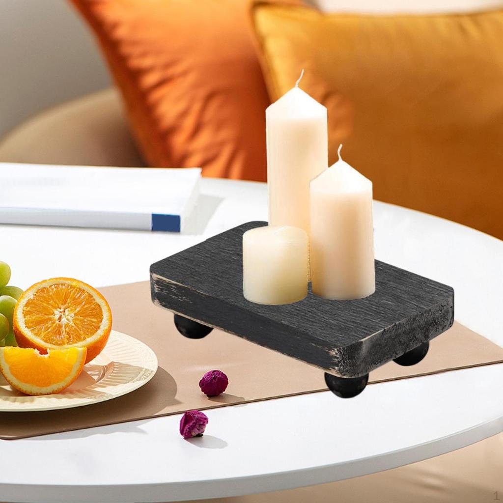 Подставка для аквариума и кашпо из дерева для гостиной и сада