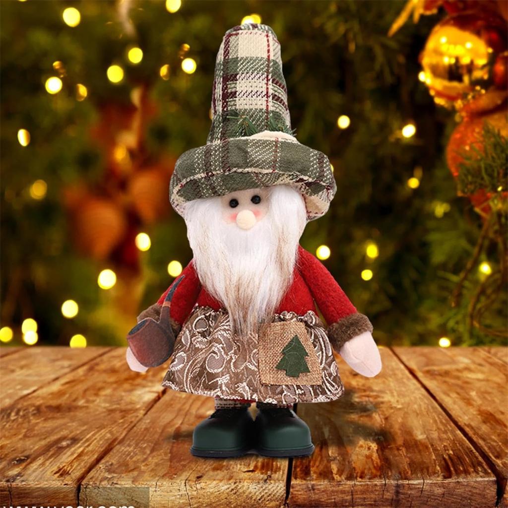 Плюшевая кукла, набитая рождественская фигурка, украшение, милая, для детей и взрослых, универсальное украшение для дома, праздничная игрушка для декора, снеговик
