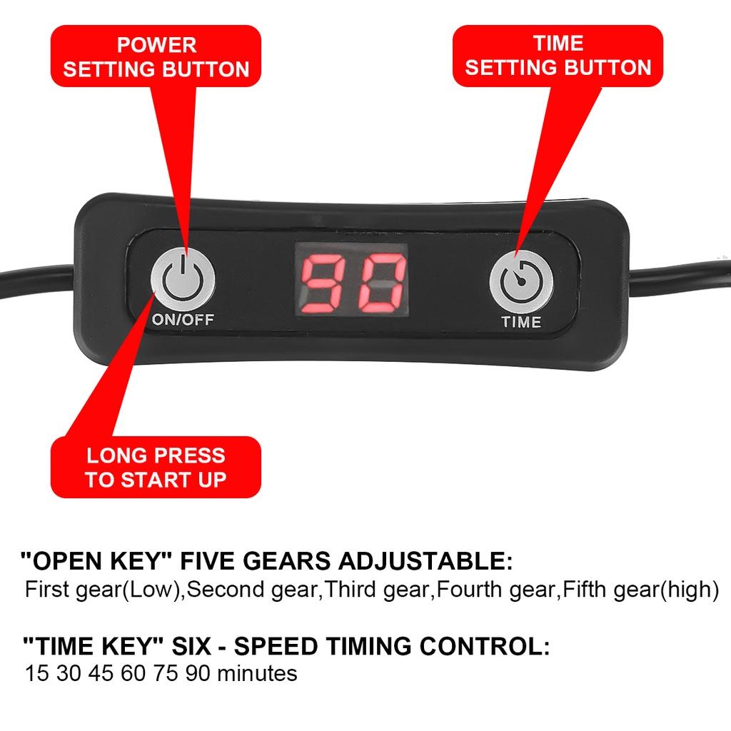 Красный и инфракрасный светодиодный терапевтический пояс 850 нм 660 нм, пояс для облегчения боли в спине, машина для похудения, массажер для талии с подогревом