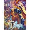 5D IYD алмазная живопись африканская женщина вышивка крестиком ремесленные изделия для девочек Алмазная вышивка полная квадратная/круглая дрель домашний декор подарок