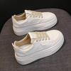 Thick-soled Heightening Little White Shoes Women's 2025 Autumn New Versatile Casual Board Shoes Comfortable and Non-slip Sports Women's Shoes