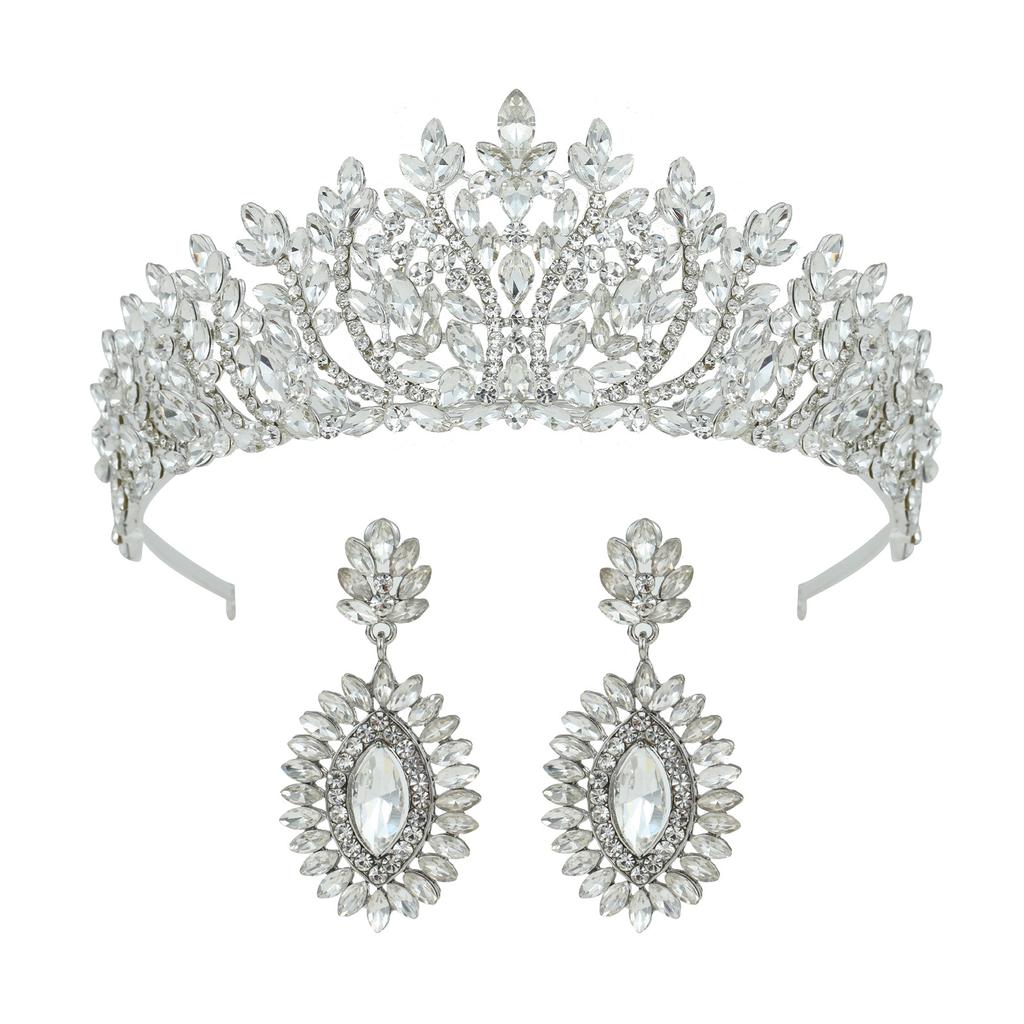 Новый элегантный стиль для вечеринки, бала, принцессы, головной убор, конкурс красоты, свадебная корона, головной убор, свадебная повязка на голову, корона