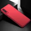 Coque de Protection - BOOLING - pour Samsung Galaxy A70 - Silicone Souple - Rouge - Lot de 2 Verres Trempés