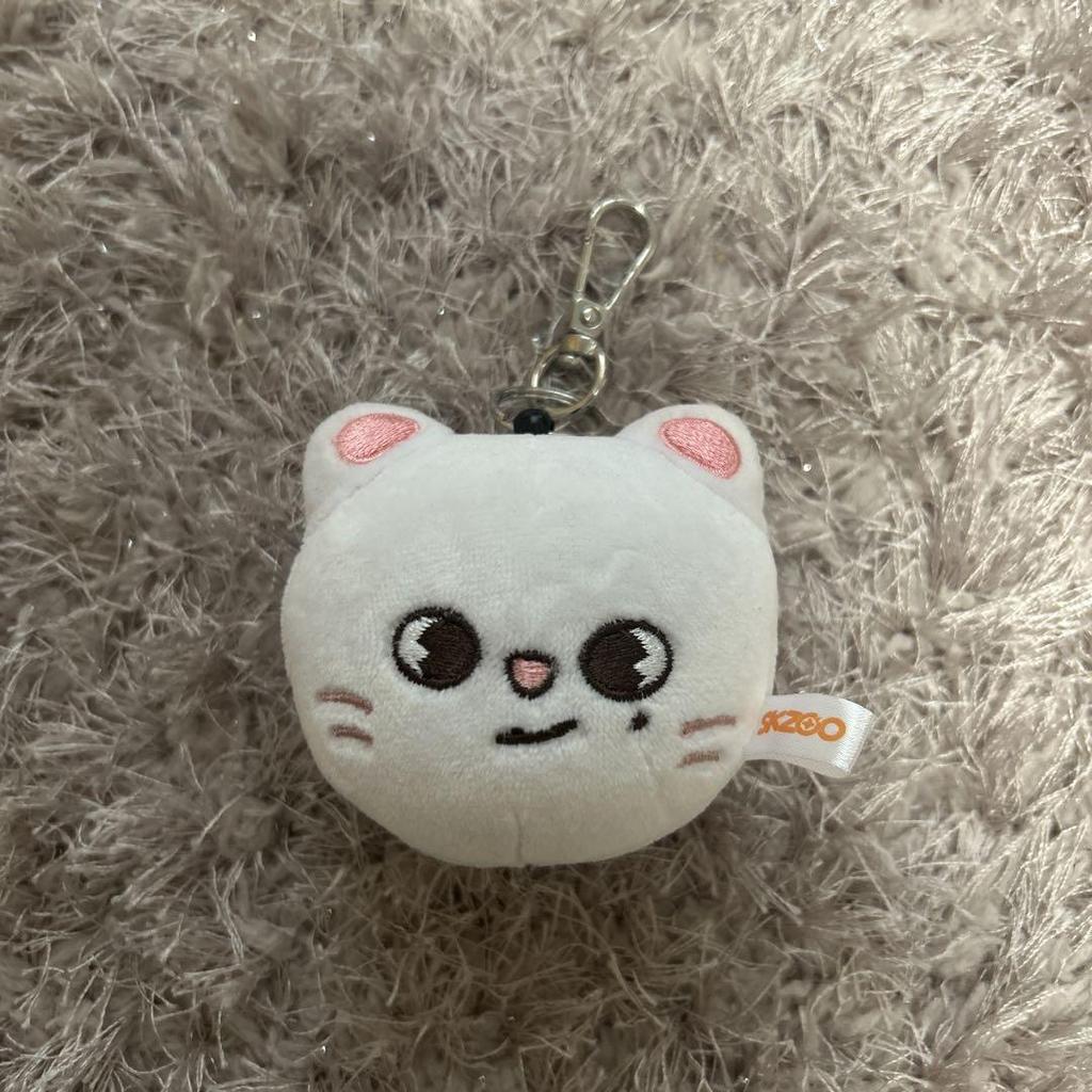 [ИСПОЛЬЗОВАН] брелок для ключей с изображением лица skzoo