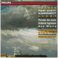 CDC?САР ФРАНК, ФРАНЦ ЛИСТ - СВЯТОЙ - Фортепианный квинтет / Klavierquintett / P 4321422 Philips Classic 1991 Германия Классика Б/у
