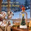 Unique Anniversary Souvenir Recordable Christmas Message in A Bottle, Voice Recording Holiday Keepsake with Emotional Connection Gift Playback