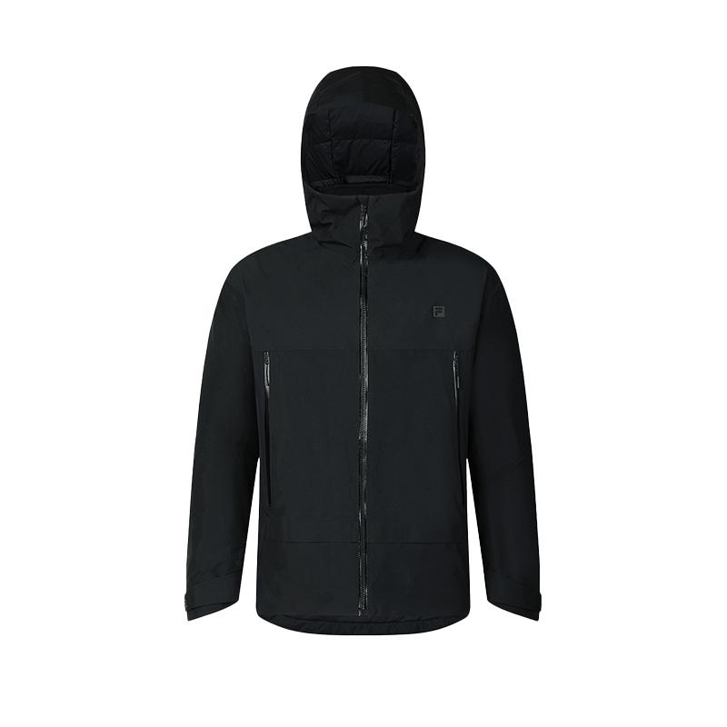 Новая мужская пуховая куртка FILA, цвет «угольно-черный» A11M447911FBK