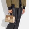 COACH Morgan 21 Top Handle Satchel In Blocked Signature Canvas CH314-IMOT4