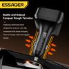 Essager 65W USB C Автомобильное зарядное устройство 3 порта с выдвижным кабелем PD3.0 QC3.0 30W Быстрая зарядка для iPhone 16 15 iPad Samsung Xiaomi