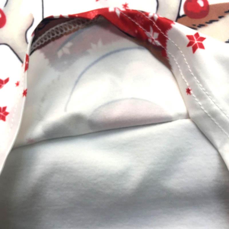 Горячая распродажа семейная рождественская пижама с принтом топ + штаны семейный пижамный комплект пальто штаны детский комбинезон пижамный комплект рождественская пижама