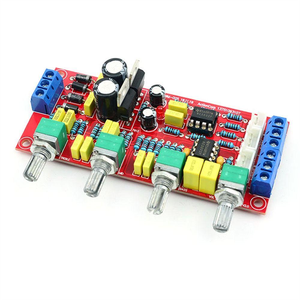 Amplifier Hifi Preamp Volume Tone Board Preamp Amplifier Board Control Board Kits Pre-Amplifier