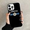 Греция Греческий Флаг Чехол для Телефона Для iPhone 17 Air 15 16 11 12 13 14 Pro Max Чехол Для iPhone 17 Air Max Plus coque Fundas