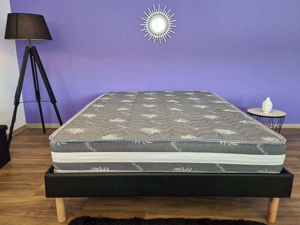 Mattress 80x200 X 22 Cm - Very Firm - Winter Wool Side - High Density Poly Latex Core - Hypoallergenic