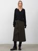 ATELIER NAIN Essential Cashmere Deep V-Neck Knit(T-7125) Black