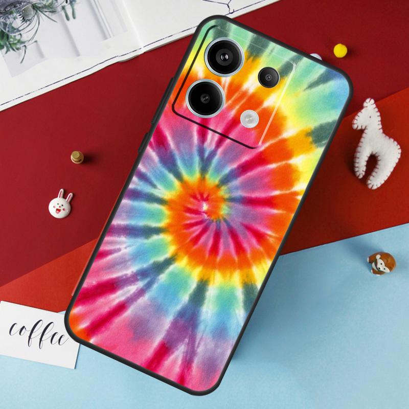 Психоделический Тай-дай Хиппи Арт Чехол Для Xiaomi Redmi Note 14 13 Pro 12 11 10 15 Pro Plus Redmi 15 10C 12C 13C 14C 15C Обложка