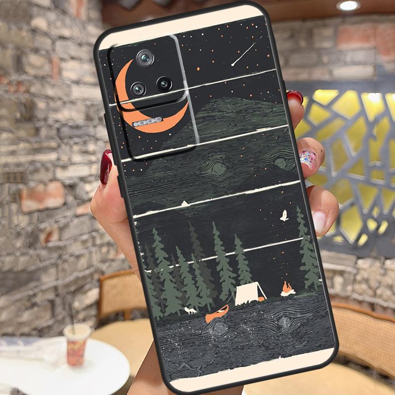 Camping Mountain Case For Xiaomi 14T Pro 13T 11T 12T 13 14 15 Ultra POCO X6 X7 Pro X3 X5 M6 F5 F6 Pro Cover