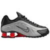 Nike Shox R4 Нескользящие Износостойкие Низкие Повседневные Кроссовки для Бега Женские Серебристо-Черные Кроссовки AR3565-011