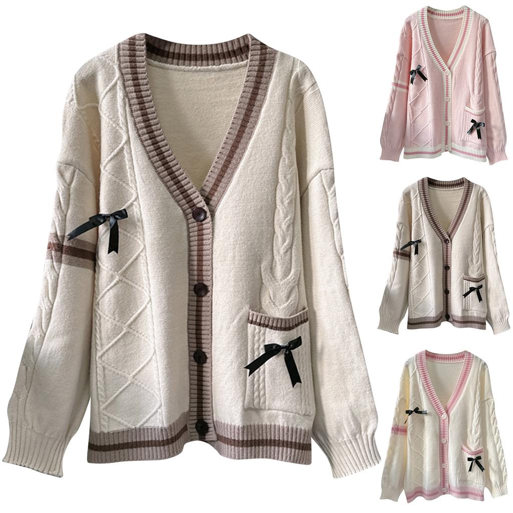 Женская мода повседневный трикотажный однотонный кардиган с капюшоном свитер пальто