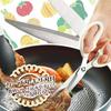 Shimomura Industries Full Veggie Smile Easy-to-Clean Kitchen Scissors with Curved and Serrated Blades, Disassembles for Cleaning, FVS-401