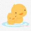 Mom And Baby Animals Duck Swans Iron On Heat Transfer Printing Vinyl Patches Sticker for Clothes DIY Appliques Washable Patches