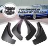 Car Mud Flaps Front Rear Mudguards Mudflaps Fender Splash Guards For VW Passat B7 2011 2012 2013 2014