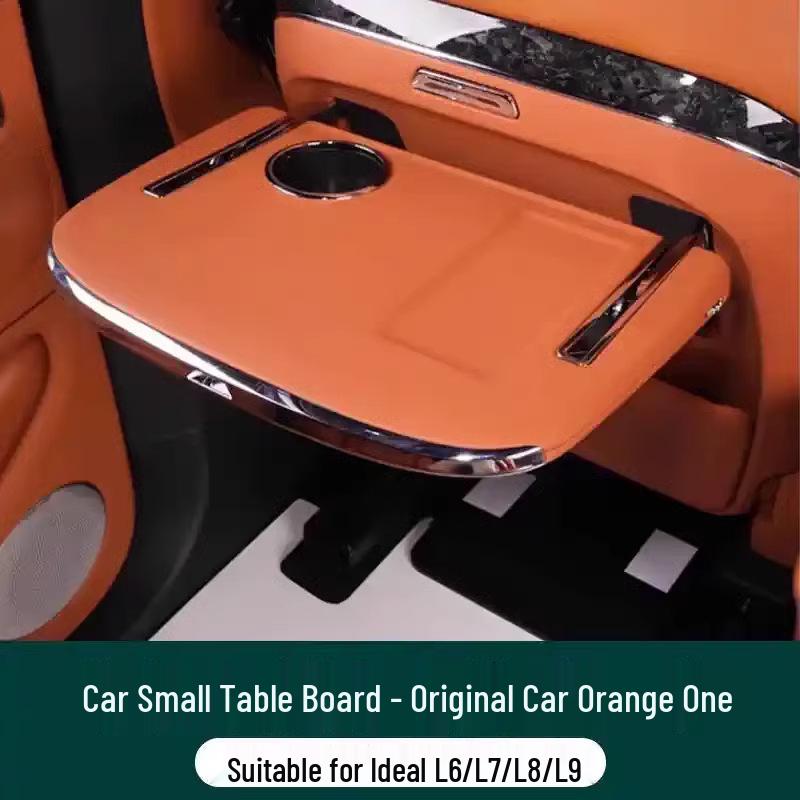 Автомобильный столик для Li Auto L9/L8/L7/L6: Многофункциональный столик-спинка сиденья среднего ряда, Неразрушающая установка.