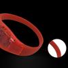 10pcs Voice Activated Sound Control LED Bracelets Flashing Silicone Bangle Christmas New Year Wedding Party Decoration