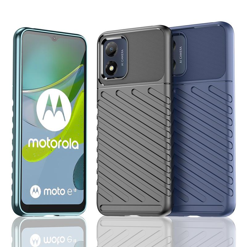 Подходит для чехла на мобильный телефон Thunder Moto G11 1G, защитного чехла E11 G111, утолщенного полностью закрывающего мягкого силикона, противоударного, однотонного