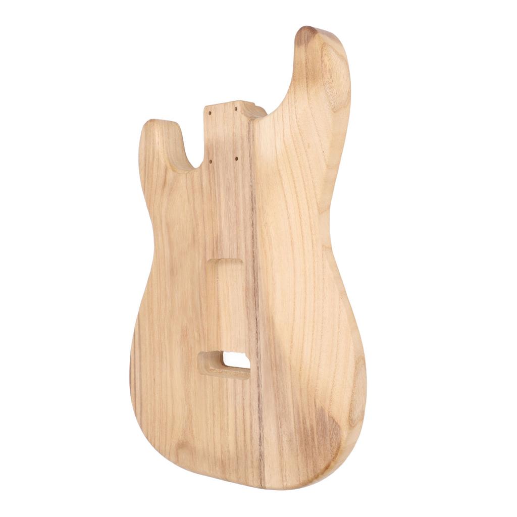 Unfinished Guitar Body for SSH Style Pre Drilled Holes Paulownia Wood Electric Guitar Body for DIY M