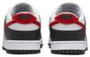 Nike Dunk Low Retro Красный Swoosh Панда FB3354-001