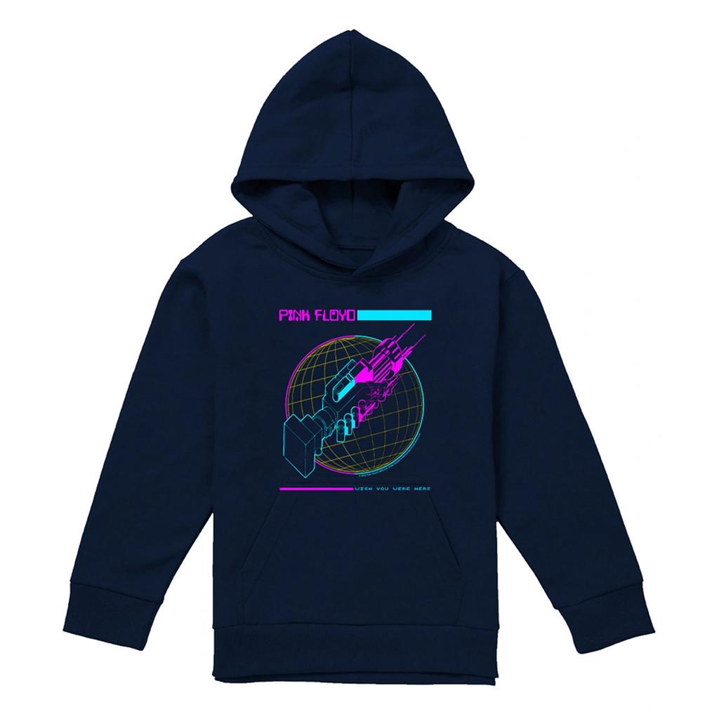 Pink Floyd Childrens/Kids Wish You Were Here Grid Hoodie