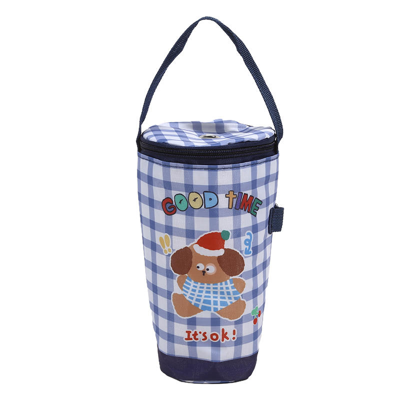 Portable Milk Tea Tote Bag With Heat Preservation Insulated Cup Cover Colorful Eco Friendly Handbag For Carrying Beverage And Drink Accessories