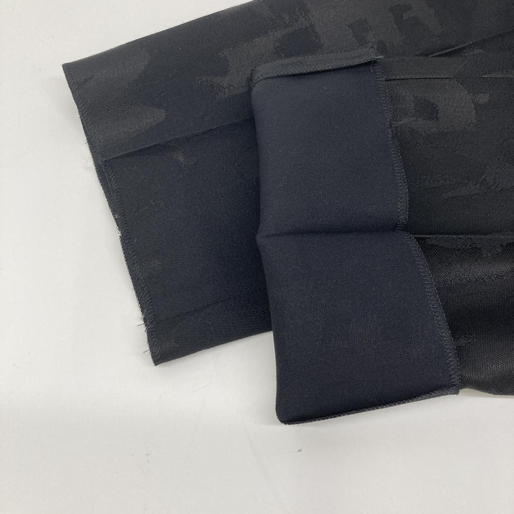 Alexander Mcqueen Black Logo Painted Pants Bottoms 50 blackUsed